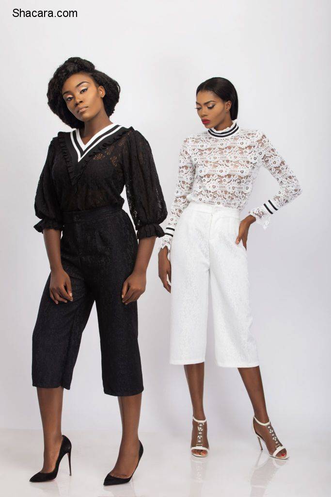 ITS CHIC AND BOLD: THE LATEST MAJU COLLECTION STARS MODELS TARMAR AWOBUTU AND JESSICA CHIBUEZE