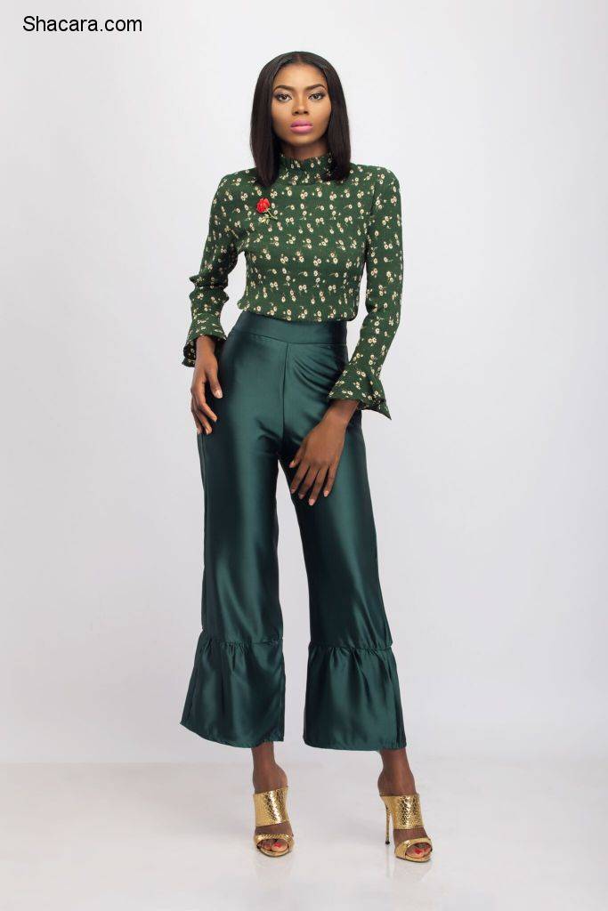 ITS CHIC AND BOLD: THE LATEST MAJU COLLECTION STARS MODELS TARMAR AWOBUTU AND JESSICA CHIBUEZE