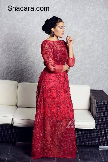 ADUNNI ADE MODEL IN ABBYKE DOMINA’S LOOKBOOK FOR NEW COLLECTION ‘THE NORTHERN BRIDE’