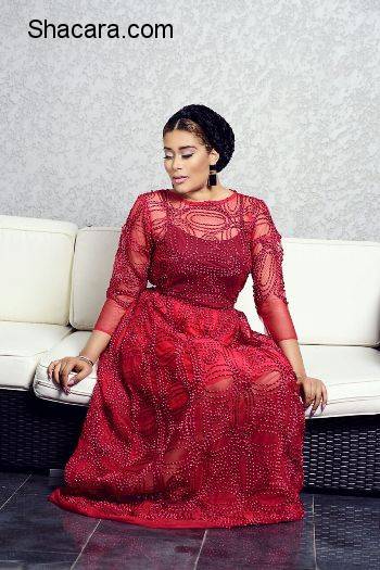 ADUNNI ADE MODEL IN ABBYKE DOMINA’S LOOKBOOK FOR NEW COLLECTION ‘THE NORTHERN BRIDE’