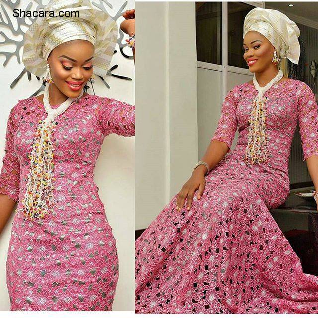 LATEST GOWN DRESSES FOR ASO EBI STYLES TRENDING THIS WEEK