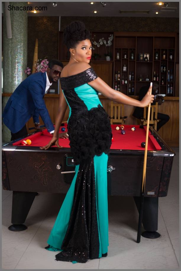 We Love Omoni Oboli In Ayo Van Elmar’s S/S 2016 Fishbone Editorial Shoot Titled “Table De Billiard”(Photos)