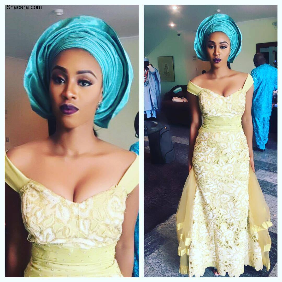 ASO EBI STYLES WE ARE LOVING FROM THE SEXY AND STYLISH FASHIONISTA