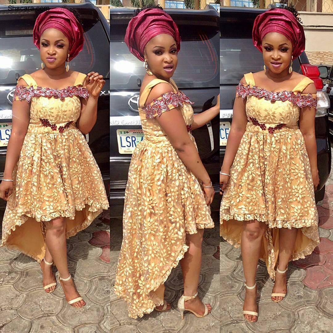 ASO EBI STYLES WE ARE LOVING FROM THE SEXY AND STYLISH FASHIONISTA