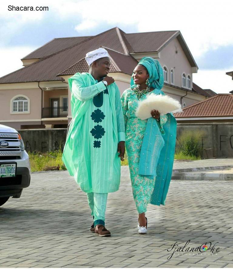 TRADITIONAL WEDDING ATTIRE: COUPLE CORDINATION