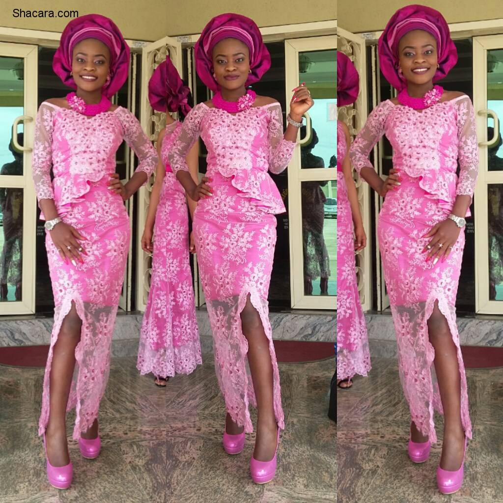 BREATHTAKING TRENDY UNIQUE ANKARA AND LACE GOWN STYLES