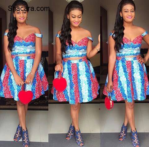 BREATHTAKING TRENDY UNIQUE ANKARA AND LACE GOWN STYLES