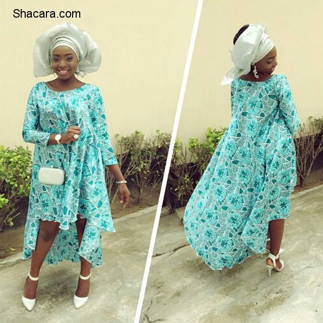 BREATHTAKING TRENDY UNIQUE ANKARA AND LACE GOWN STYLES