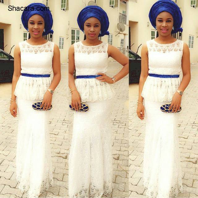 BREATHTAKING TRENDY UNIQUE ANKARA AND LACE GOWN STYLES