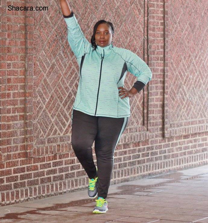 SPORTY PLUS-SIZE CHIC OUTFITS FOR YOUR WEEKEND WORKOUT