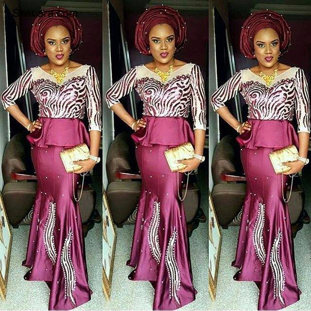 ASO EBI STYLES AS SLAYED BY STUNNING FASHIONISTAS