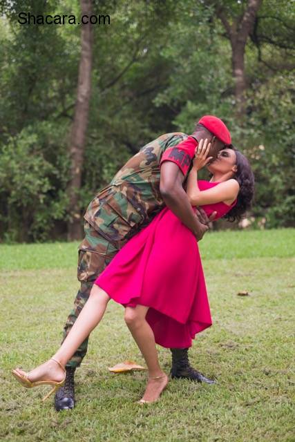 Love Is In The Air, Check Out Romantic Pre Wedding Pics By Sonia Ibrahim (Juliet Ibrahim Sister)