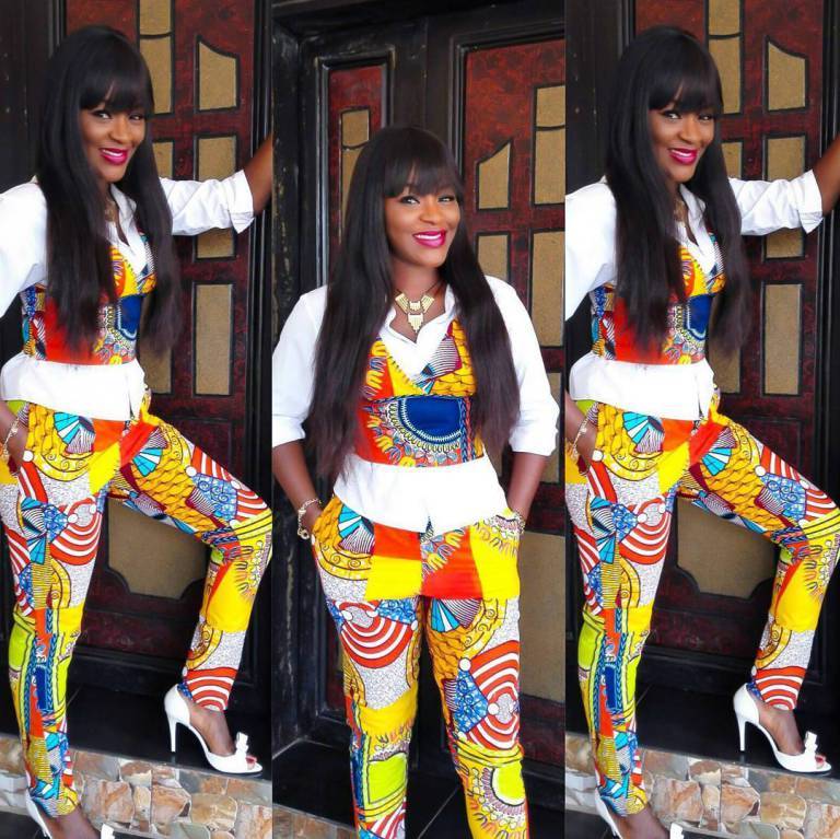 LATEST ANKARA STYLE ALERT: ANKARA PANTSUIT