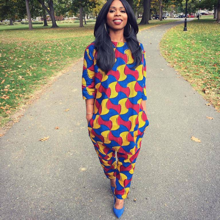 LATEST ANKARA STYLE ALERT: ANKARA PANTSUIT