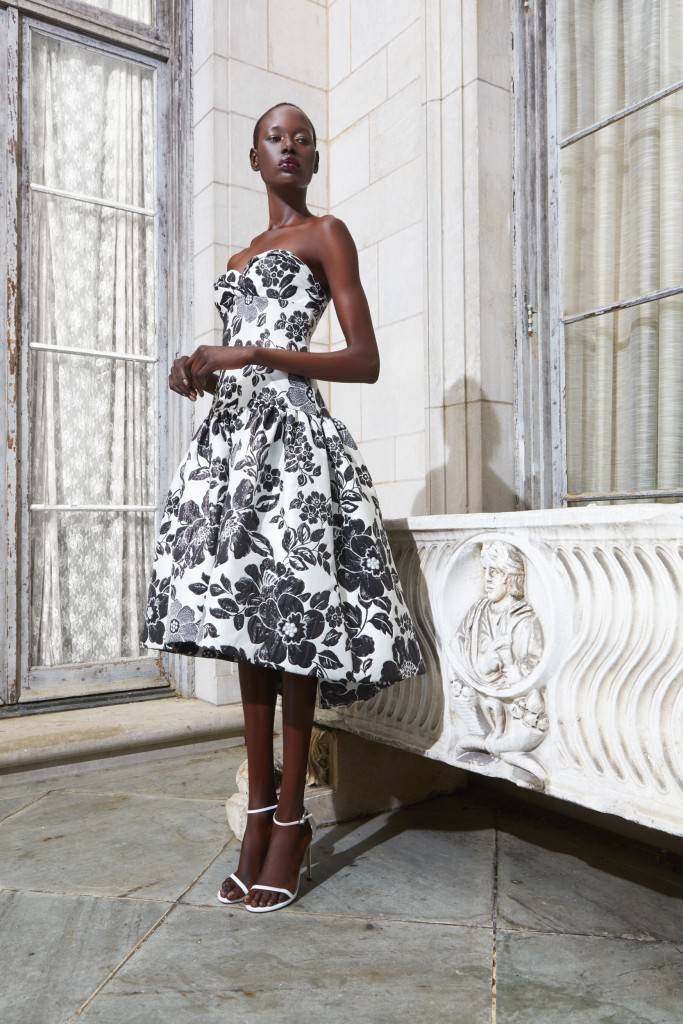 Only the Best Gowns and Dresses Will Do! Ajak Deng Brings the Glamour to Elizabeth Kennedy’s Resort 2017 Collection