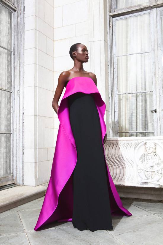 Only the Best Gowns and Dresses Will Do! Ajak Deng Brings the Glamour to Elizabeth Kennedy’s Resort 2017 Collection