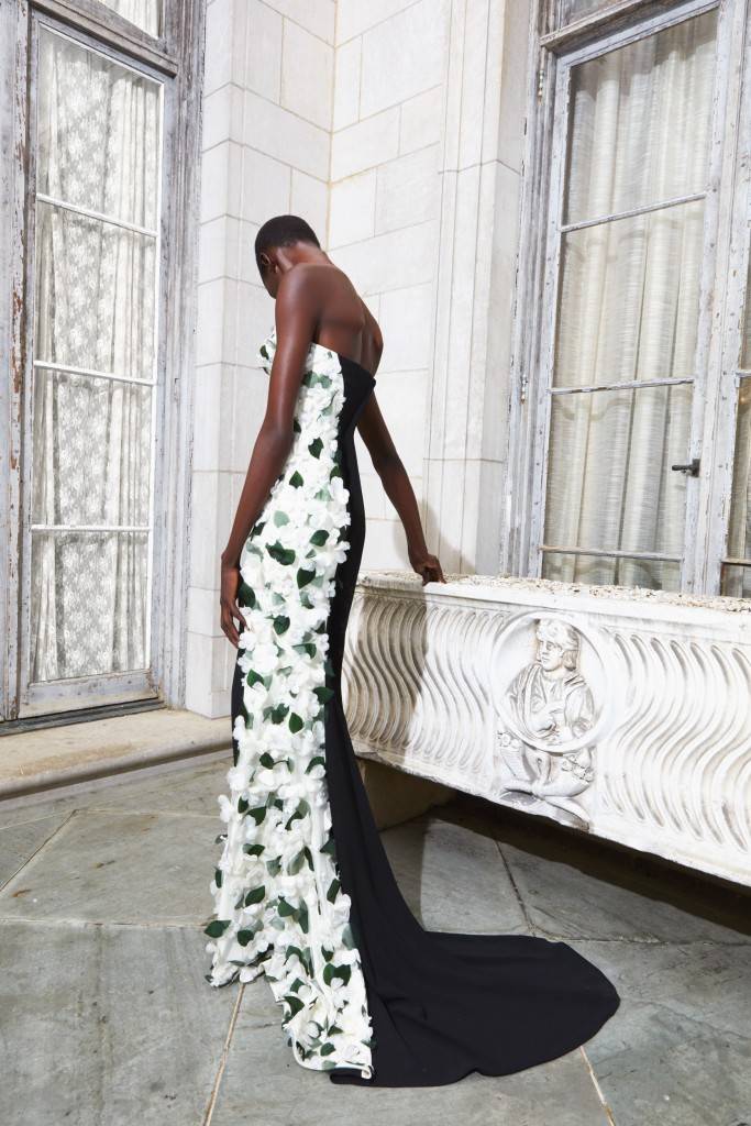 Only the Best Gowns and Dresses Will Do! Ajak Deng Brings the Glamour to Elizabeth Kennedy’s Resort 2017 Collection