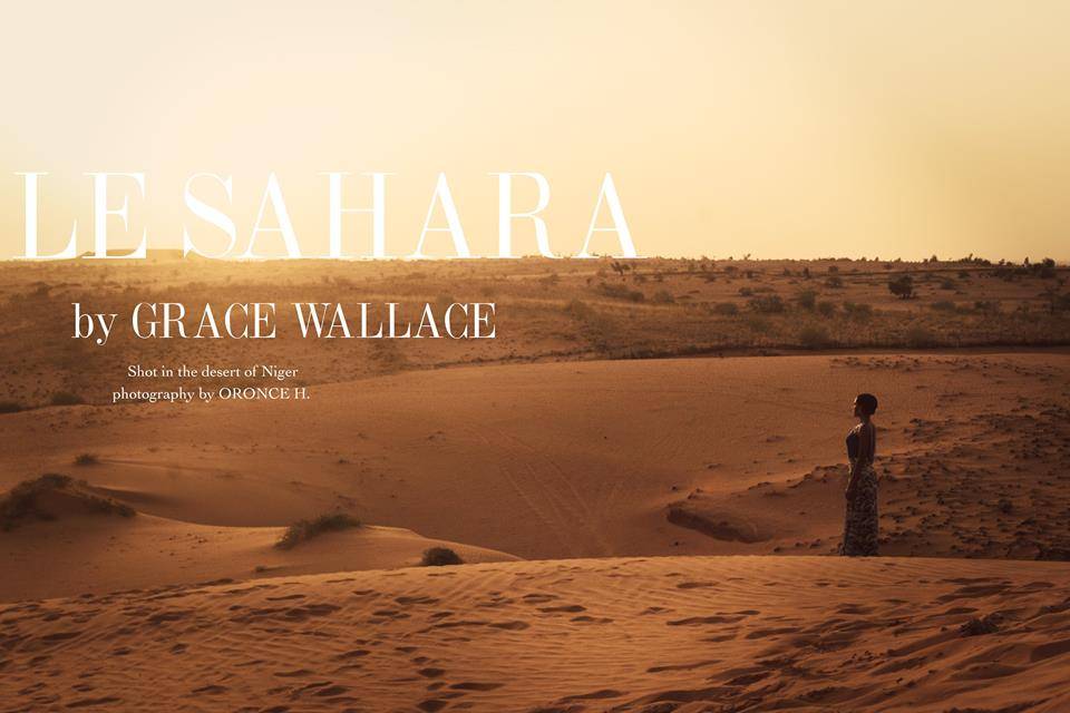 Grace Wallace Presents The Look Book For ‘Le Sahara’ Collection Shot In The Desert