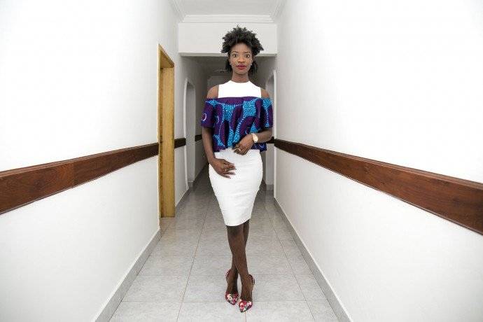 FRIDAY NIGHT STYLE: TRENDY ANKARA OFF-THE-SHOULDER PIECE