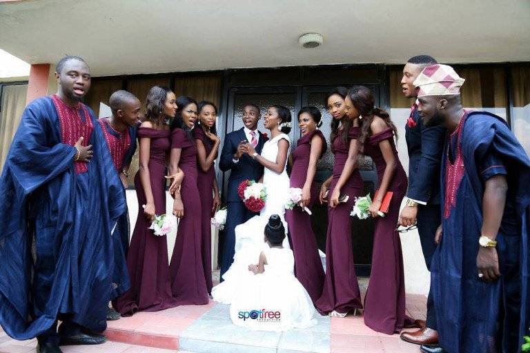 THE WEDDING PHOTOS DIARY OF TOMI AND SEGUN