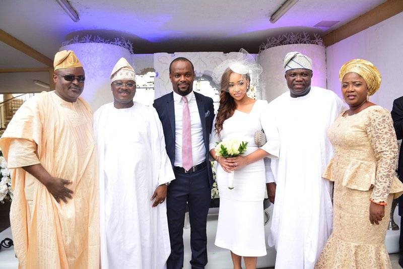 THE SUPREMO-STUDDED COURT WEDDING OF LAYAL HOLM AND SEYI TINUBU