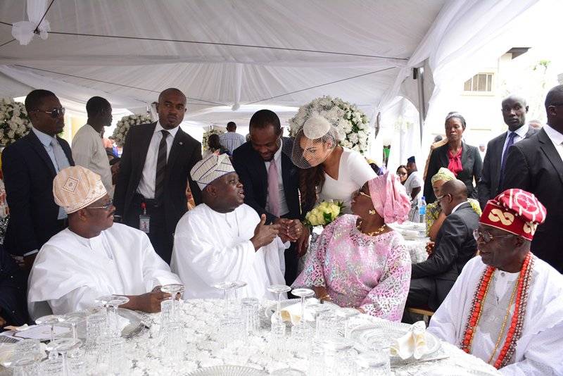 THE SUPREMO-STUDDED COURT WEDDING OF LAYAL HOLM AND SEYI TINUBU