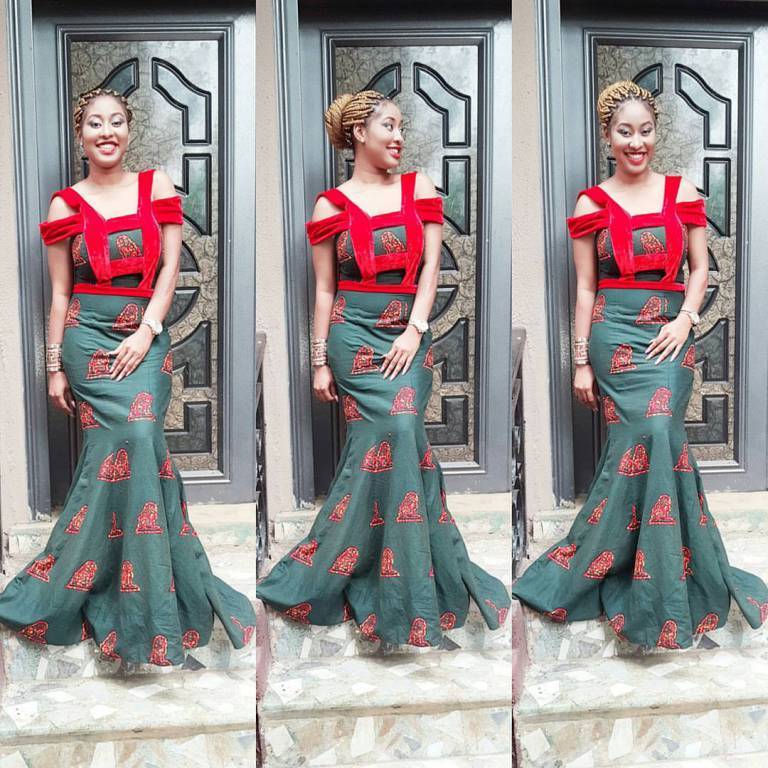 SIMPLE SEXY AND STUNNING ANKARA STYLES FOR THE FASHION LOVERS