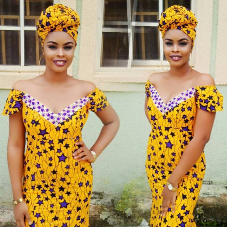 SIMPLE SEXY AND STUNNING ANKARA STYLES FOR THE FASHION LOVERS