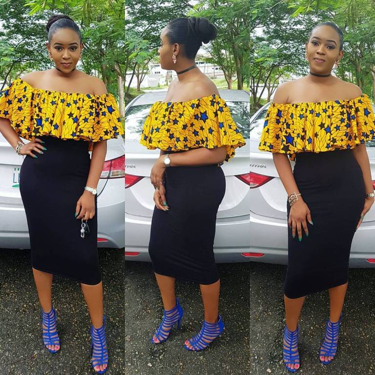 SIMPLE SEXY AND STUNNING ANKARA STYLES FOR THE FASHION LOVERS