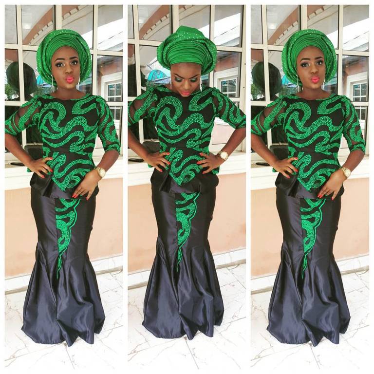 THESE ASO EBI STYLES JUST FOR THE FASHIONISTAS ALONE