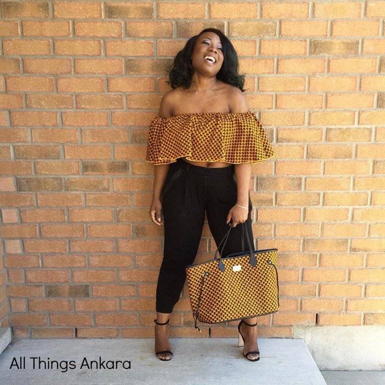 THE OFF-THE-SHOULDER ANKARA TREND EVERY ONE IS CRAZY ABOUT