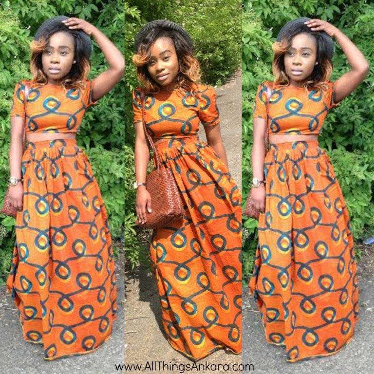 COOL WAYS TO ROCK ANKARA MAXI SKIRT STYLE