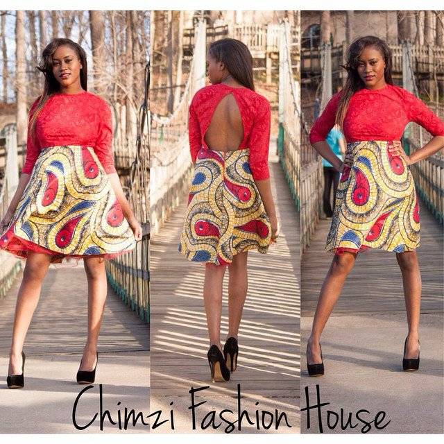 THE OPEN BACK ANKARA DRESSES YOU NEED TO ROCK NOW