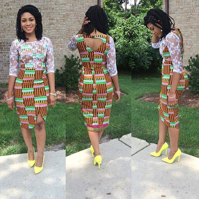 THE OPEN BACK ANKARA DRESSES YOU NEED TO ROCK NOW