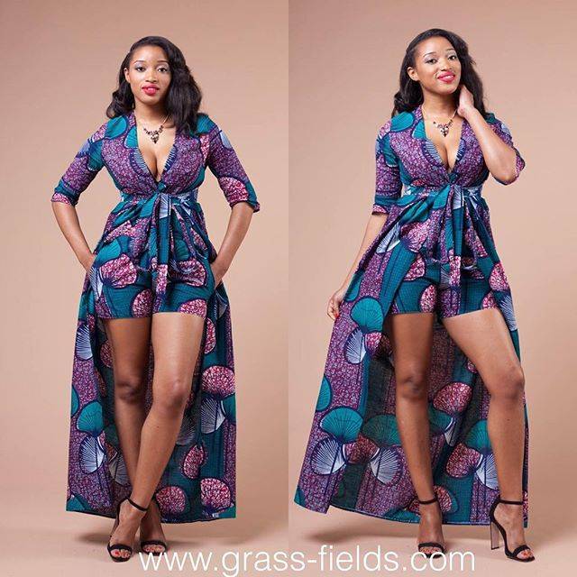 JOIN THE CAPE FASHION WITH THESE ANKARA CAPE STYLES