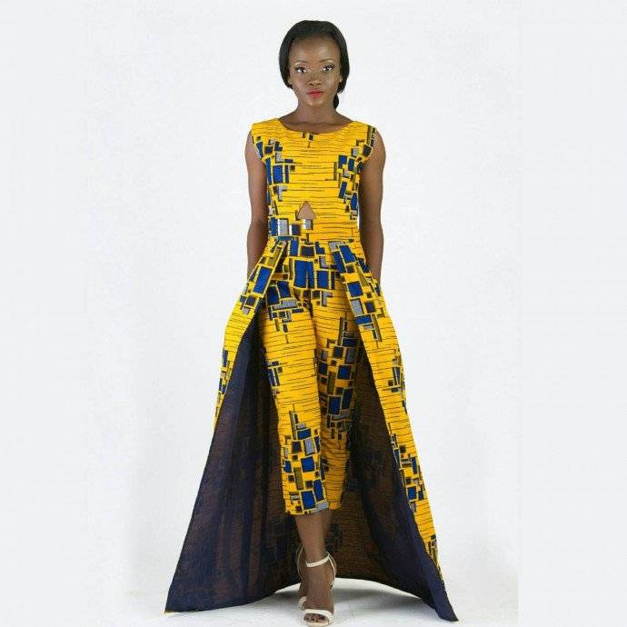 JOIN THE CAPE FASHION WITH THESE ANKARA CAPE STYLES