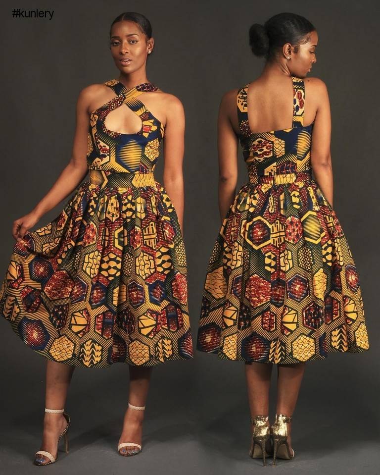 INCREDIBLY CUTE THIN STRAP ANKARA STYLES YOU NEED TO SEE