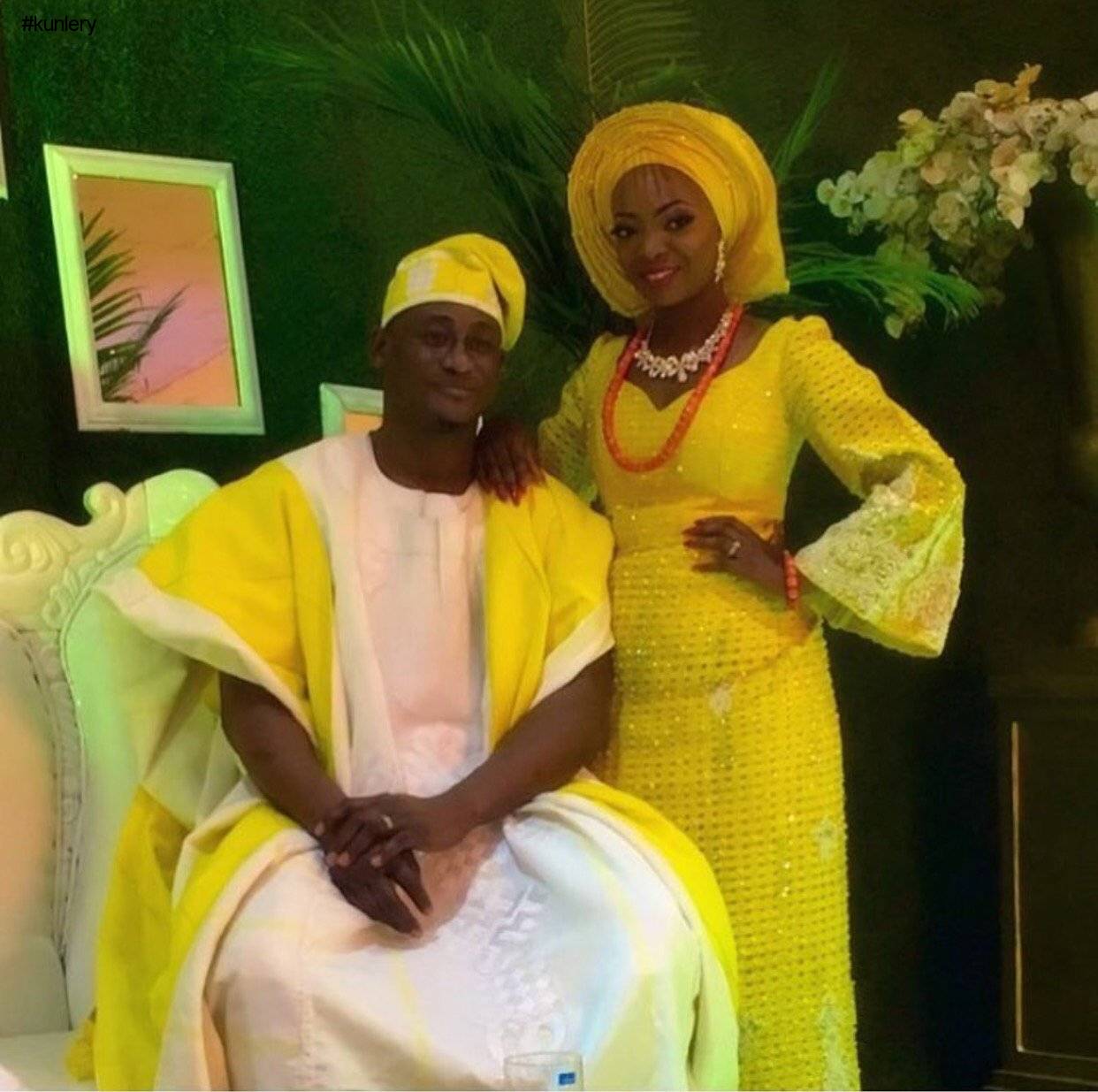 TOP DESIGNER KUNBI OYELESE OF APRIL BY KUNBI AND LANRE TOMORI’S WEDDING