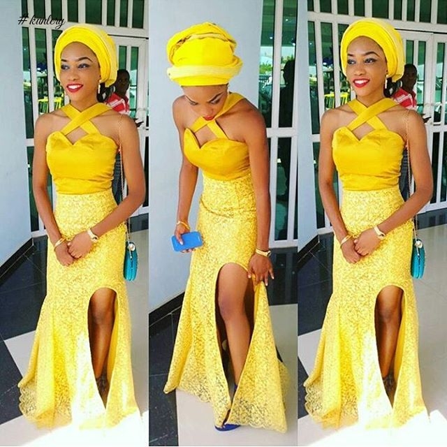 YELLOW ASO EBI STYLES THAT YOU’LL LOVE