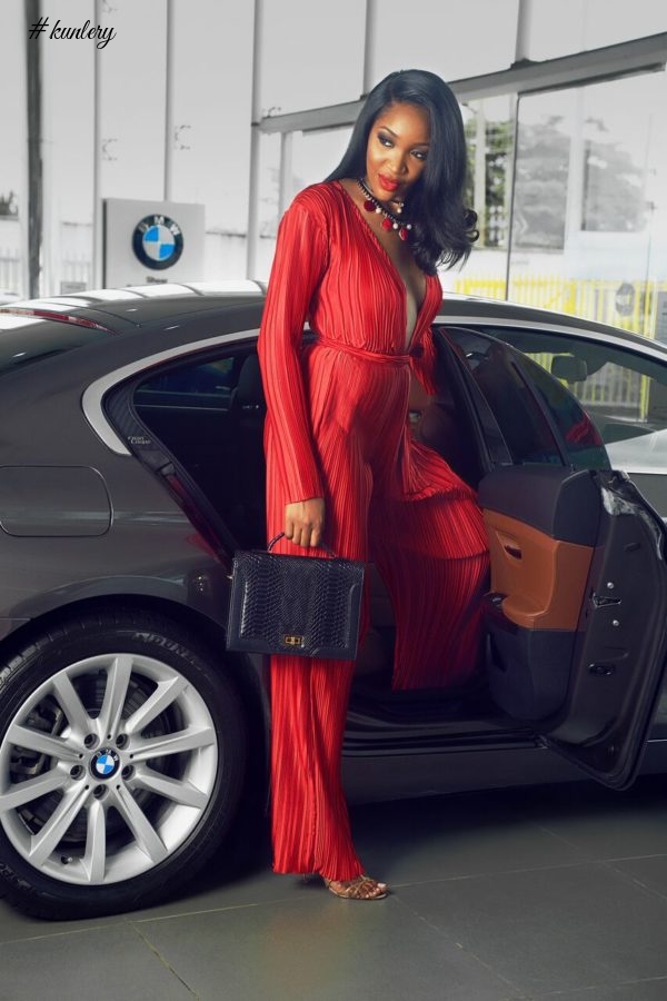 MODEL/TV PERSONALITY IDIA AISIEN STUNS AS SHE MODELS FOR “MAJU X BMW” EDIT LOOKBOOK