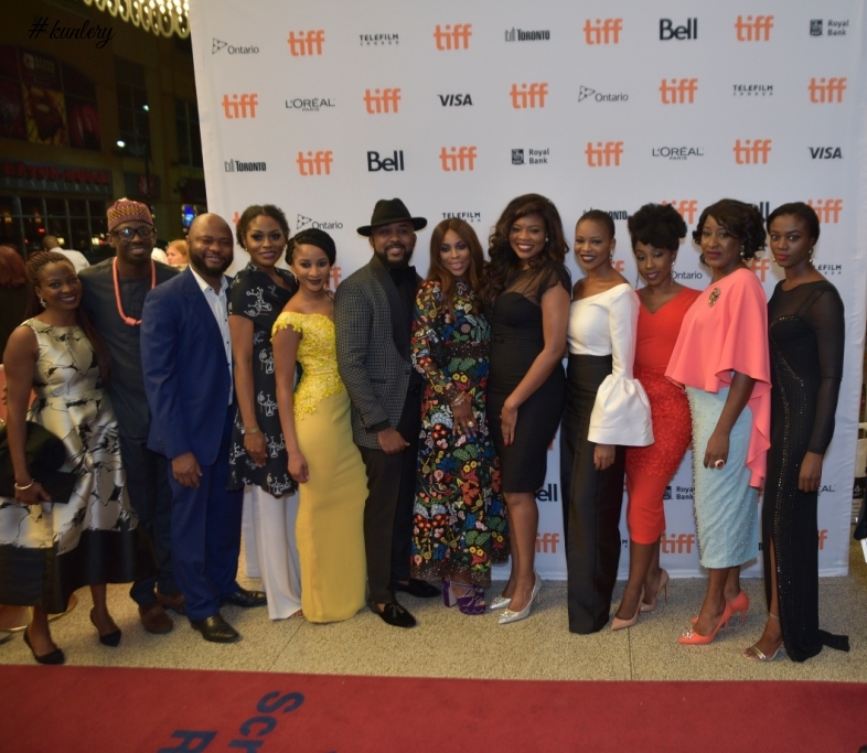 The Wedding Party: RMD, Sola Sobowale, Mo Abudu, Banky W, Adesua Etomi, Kemi Adetiba At Tiff 2016