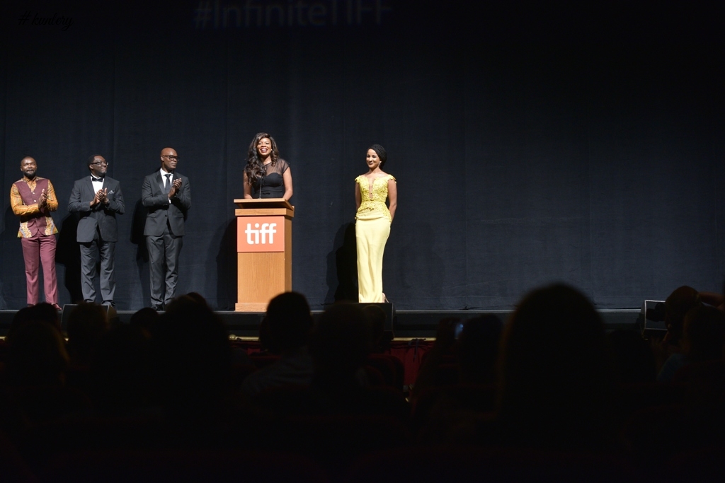 The Wedding Party: RMD, Sola Sobowale, Mo Abudu, Banky W, Adesua Etomi, Kemi Adetiba At Tiff 2016