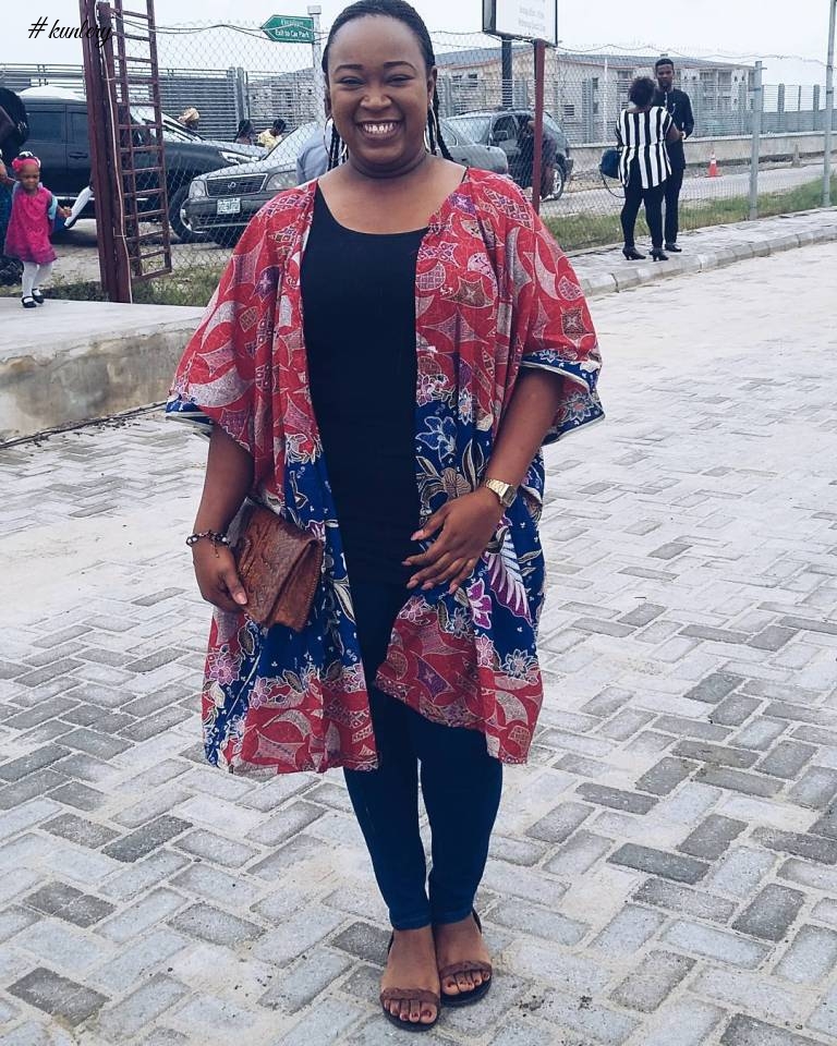 WEEKEND FASHION TREND: ANKARA KIMONO FOR THE FASHION LOVERS