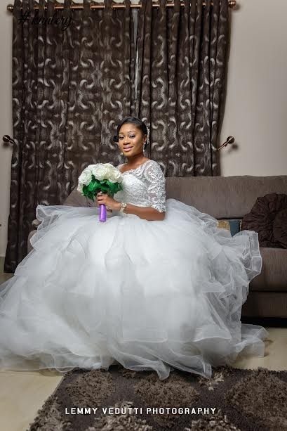 Zainab And Uche White wedding