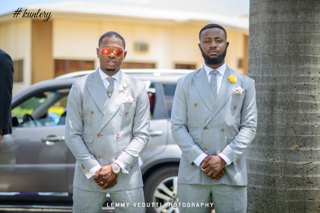 Zainab And Uche White wedding