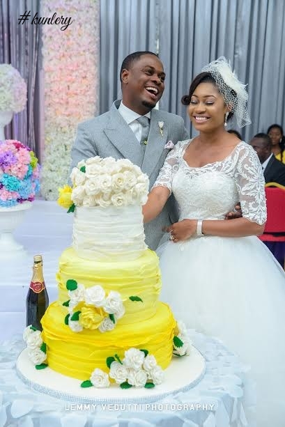 Zainab And Uche White wedding