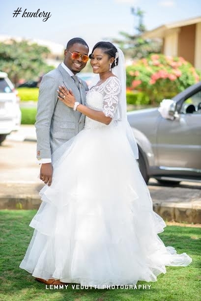 Zainab And Uche White wedding