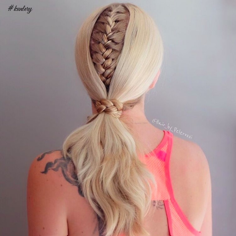 12 WAYS TO WEAR FALL’S HOTTEST HAIRSTYLE: THE BRAIDED PONYTAIL