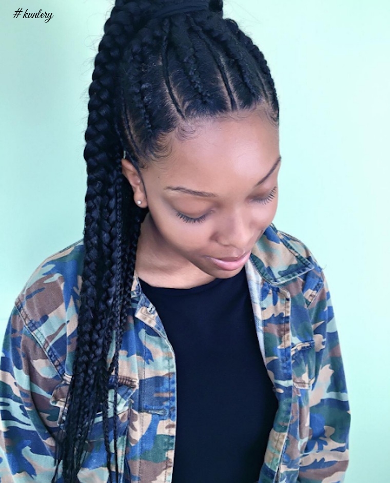 12 WAYS TO WEAR FALL’S HOTTEST HAIRSTYLE: THE BRAIDED PONYTAIL