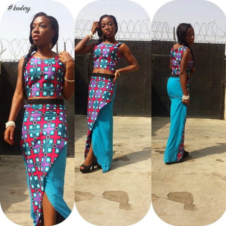 STUNNING ANKARA STYLES SLAYED BY OUR FASHIONABLE FASHIONISTA.